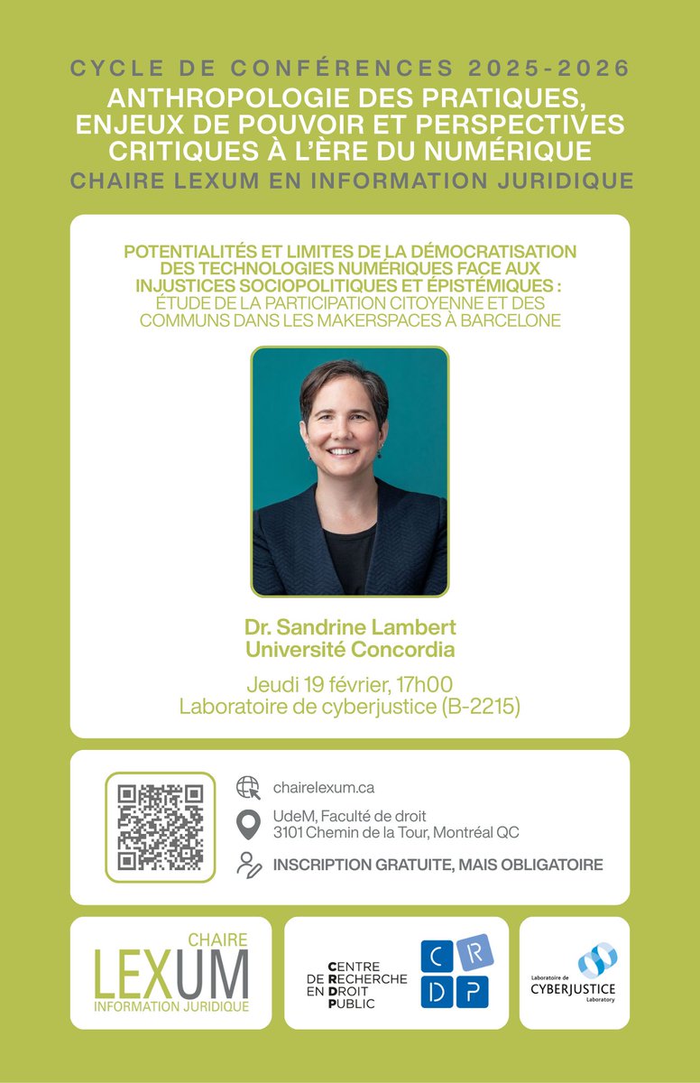 Cyberjustice Laboratory tweet media