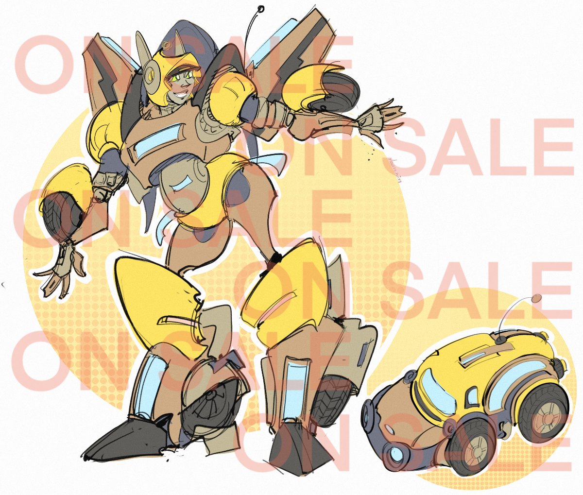Mostly_Him's tweet photo. Adoptables on sale 😊

Yellow: $75usd
Blue: $80 usd

🩷You can ask me to change their colors
🩷They will be completely yours 
🩷You will receive 2 files in hq: lineart + colors base

Send me a DM or an email at moss. himm @ gmail. com

#transformers #adoptable https://t.co/9IxlOwt4Lq