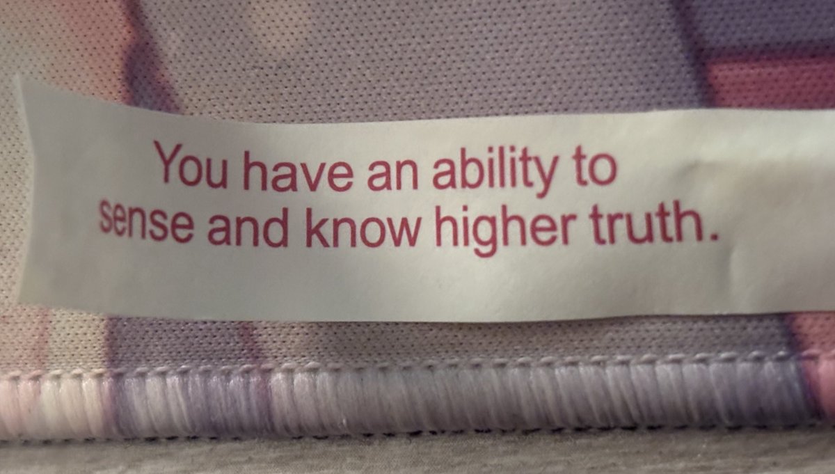 insane fortune cookie for a diagnosed schizophrenic to receive
