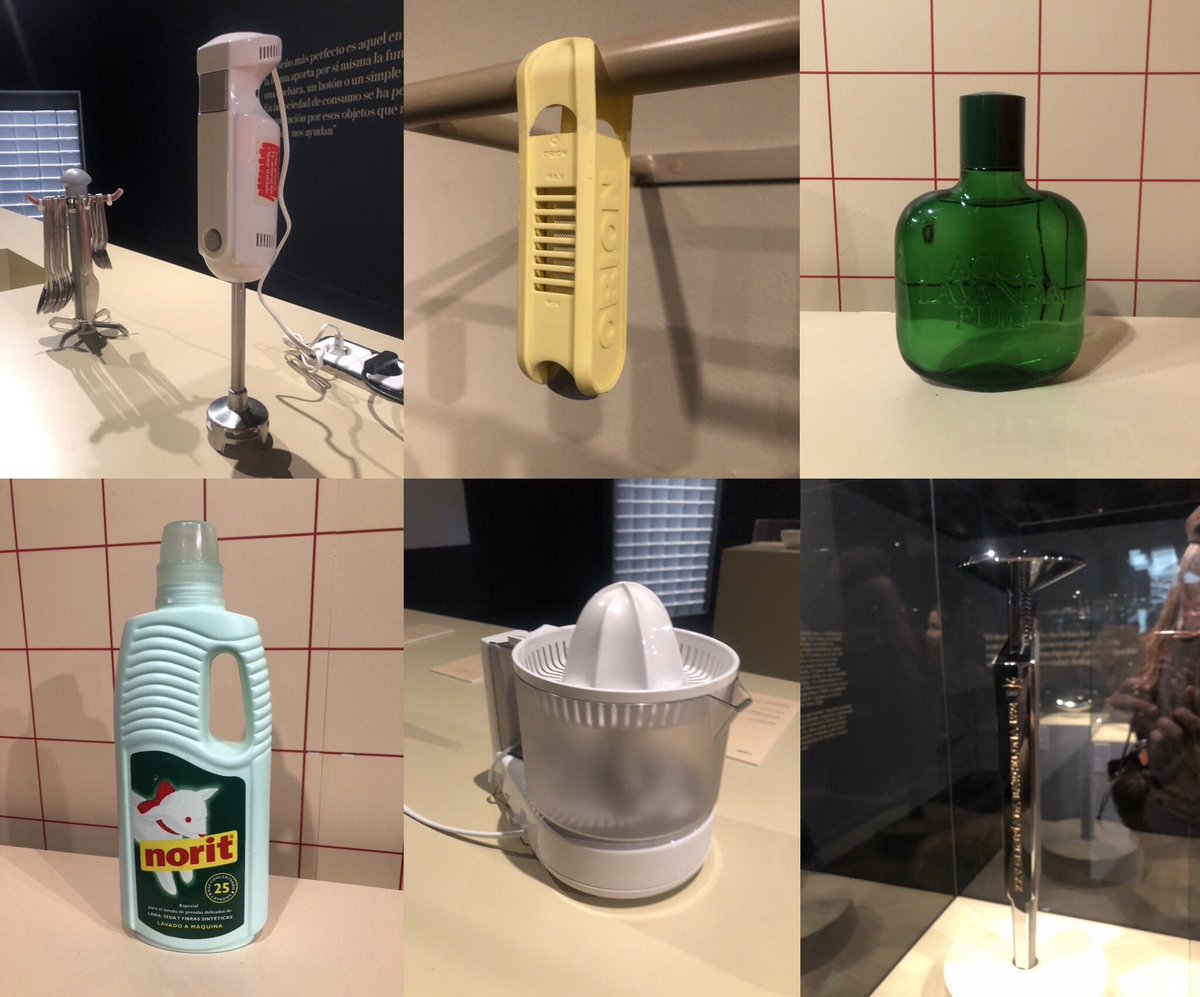 No imaginais la cantidad de elementos cotidianos, que han surgido de la creativa mente de André Ricard, uno de los gigantes del diseño industrial en España. Si podeis, no os perdáis su exposición retrospectiva en El Centro Cultural de la Plaza de Colón en Madrid.  Una maravilla.