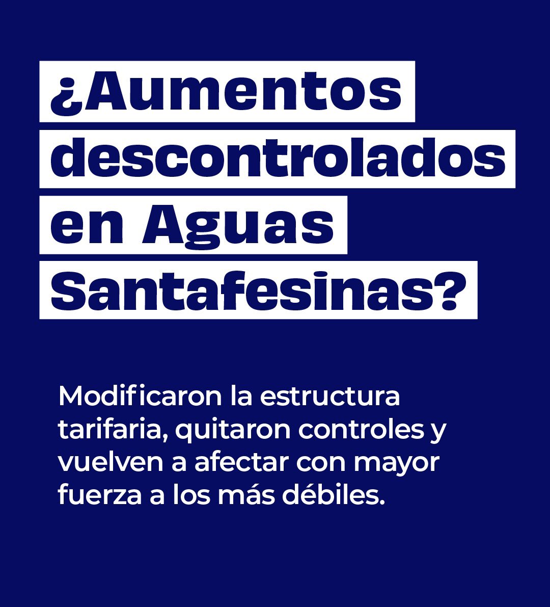 A los tarifazos ordenados por Pullaro se le suman aumentos en el cargo fijo, quita de bonificaciones, modificación en la estructura tarifaria y la autodesignación de controladores quitándole funciones al ENRESS.

Parece joda pero no. Mirá.

◾️FANÁTICOS DEL TARIFAZO:
Pese a que