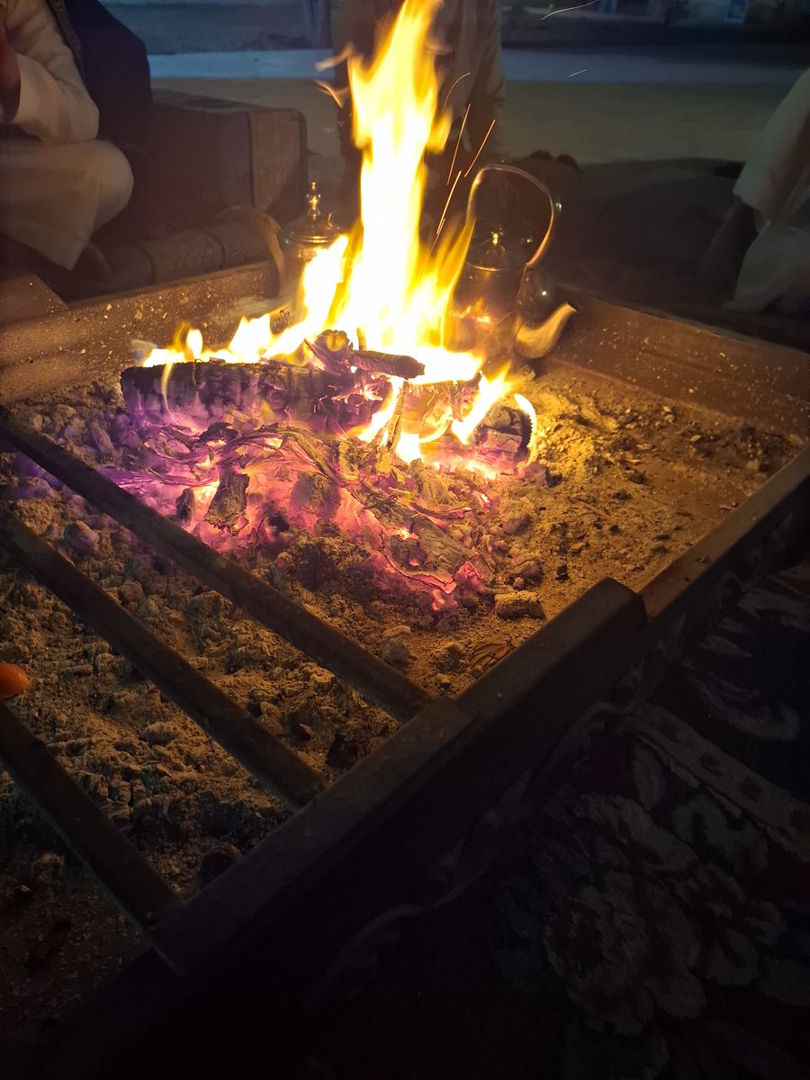 وتبقى النار فاكهة الشتاء .