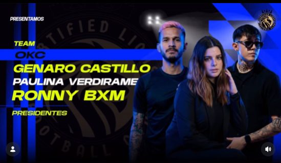 InformanteKings's tweet photo. 🚨ÚLTIMA HORA🚨 Genero Castillo "Pink Panter", Ronny entrenador de Rivers y Arigameplays; y Paulina Verdirame hija del Pibe, tendrán su propio equipo en la Teens League. https://t.co/ZMRNh10bH6