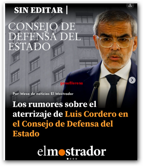 CORDERO apresta el arribo al CDE, ¿q tal? Nótese como estos carajos izquierdistas se arreglan los bigotes...