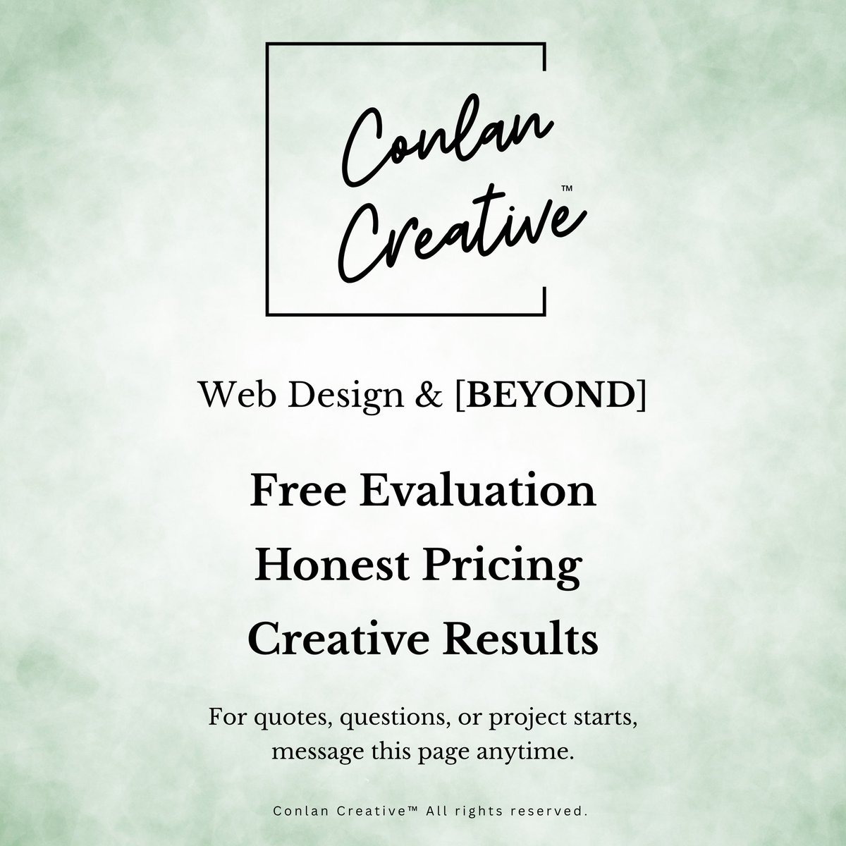 ConlanCreative's tweet photo. February is all about momentum ✨

If your website needs a refresh or you’re ready to start something new, message this page anytime.

#FebruaryFocus #BusinessGrowth #WebDesign #SmallBusinessOwner #DesignTok https://t.co/zuTXgOgMDn