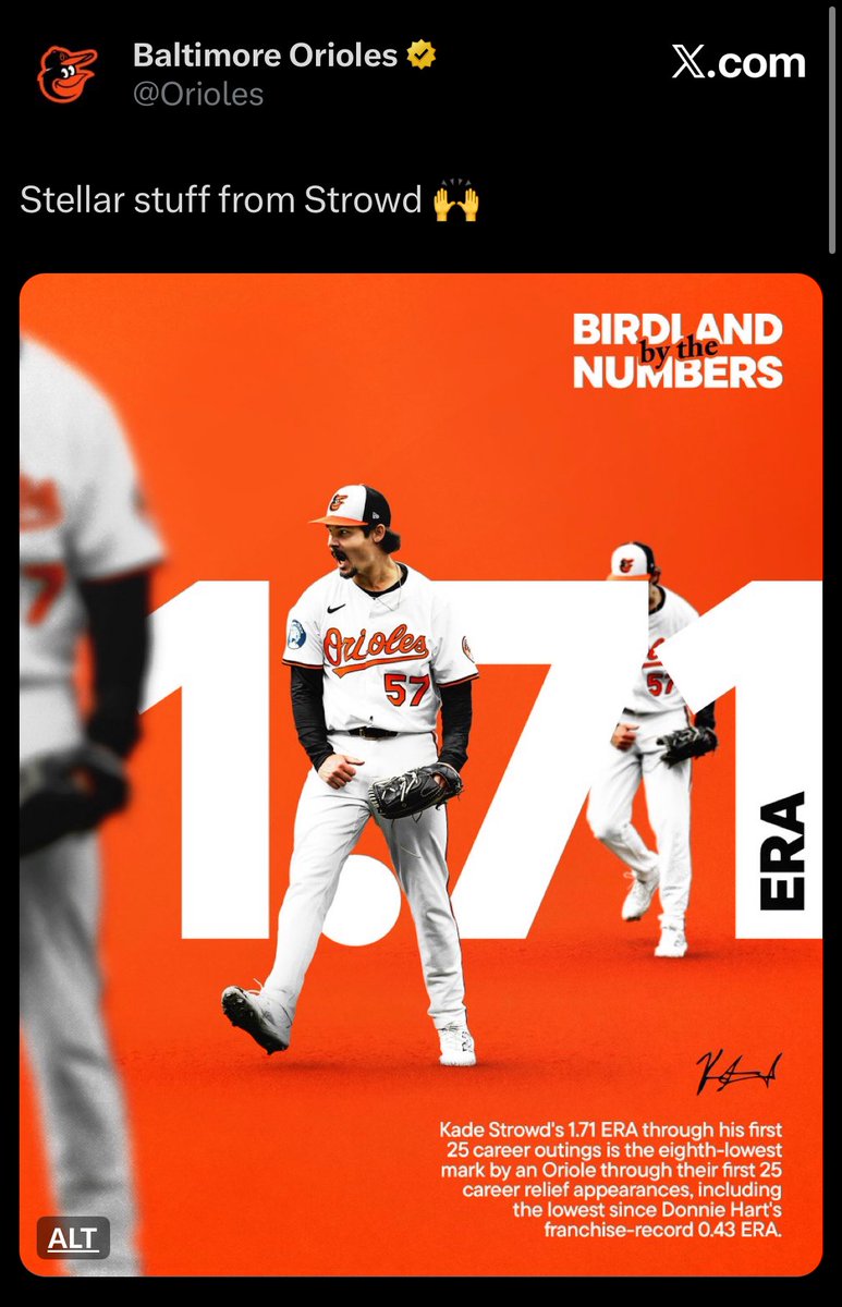 O’s Images Preceding Unfortunate Events tweet media