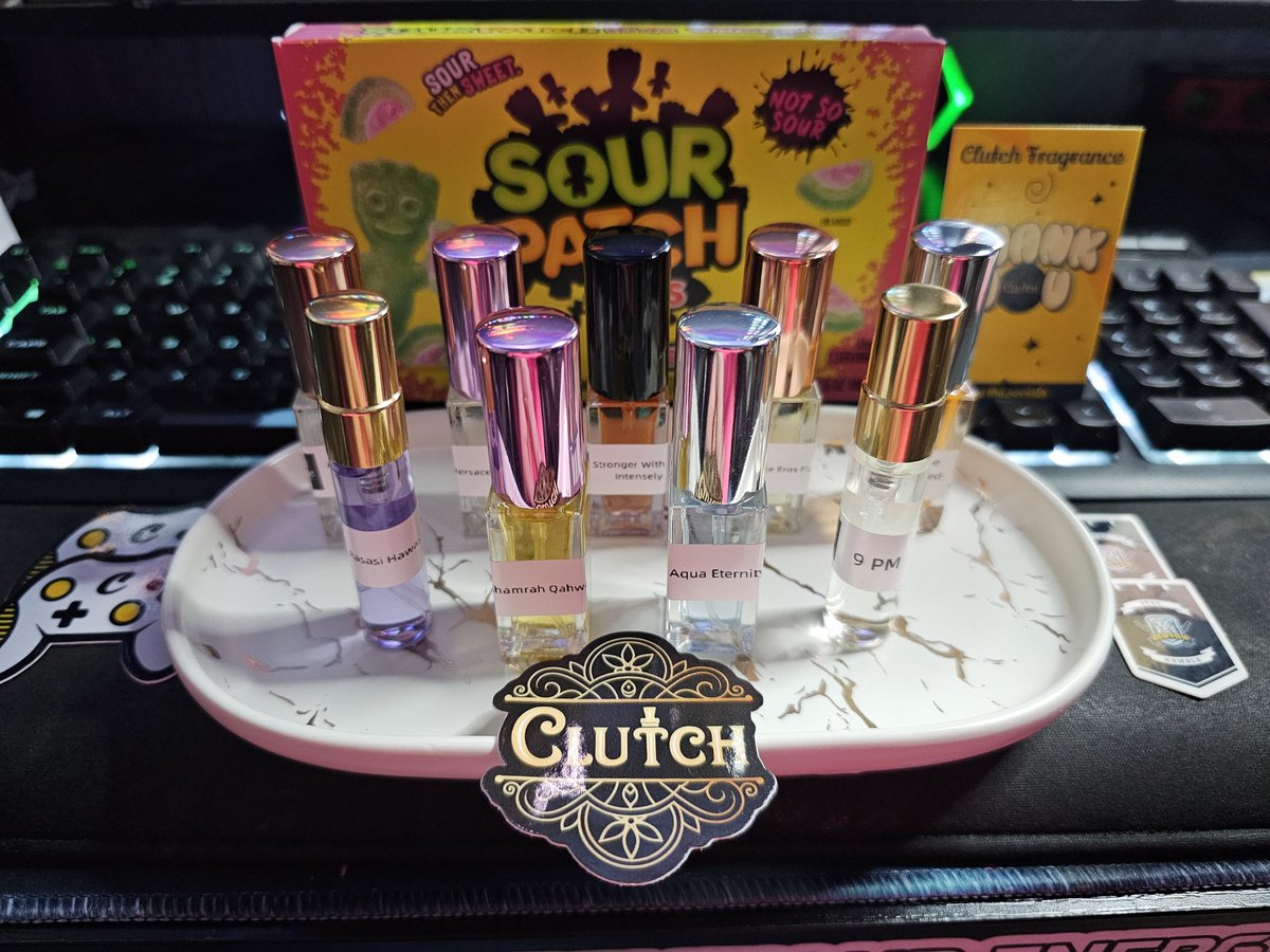 If you guys are like me and you wanna smell AMAZING when you are streaming.

Check out <a href="/Clutch_Scents/">Clutch_Fragrance</a> and get you some high class colognes for low prices! They are also doing giveaway entries when you purchase this month!

Check it out. You wont be disappointed, I'm not!