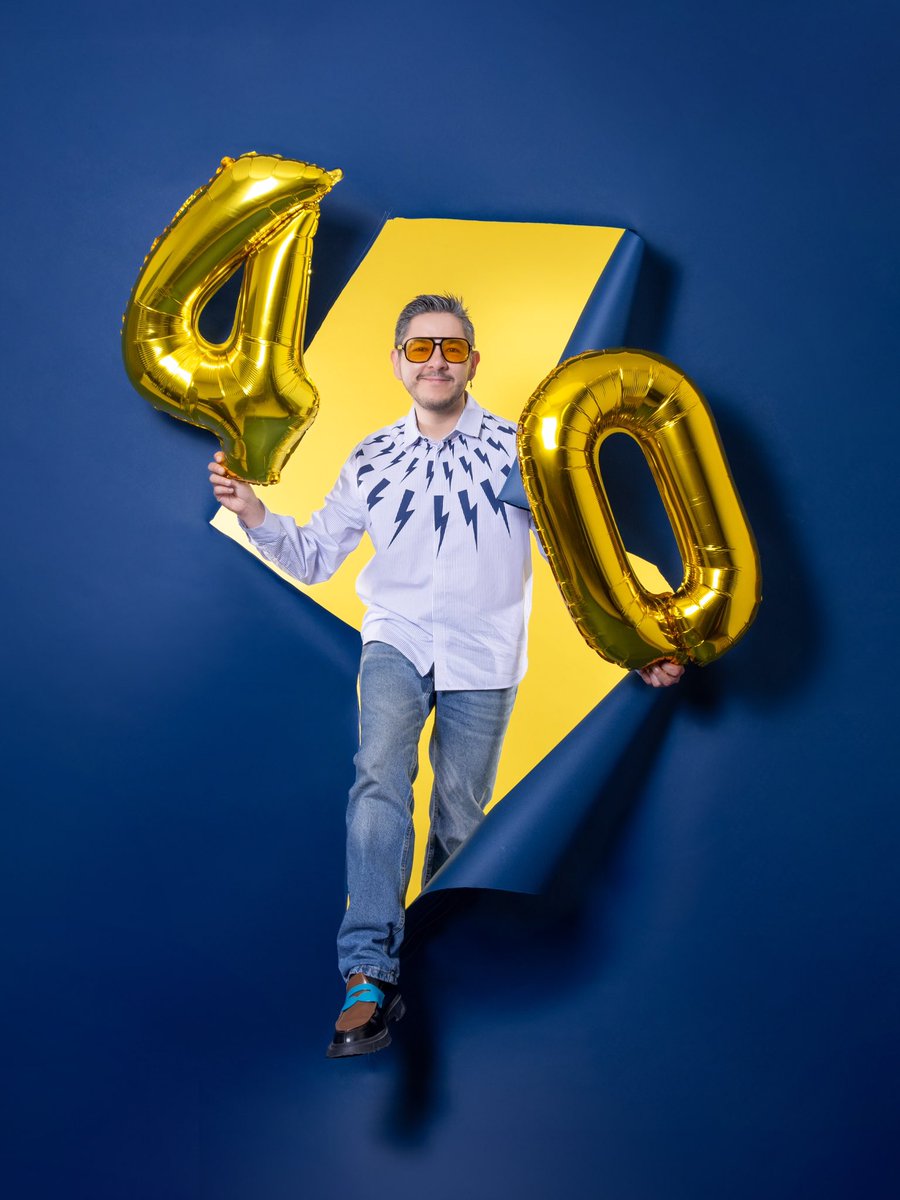 AlanChampy's tweet photo. ⚡️ 40 Years Bringing the Thunder ⚡️ https://t.co/BI6myKvstI