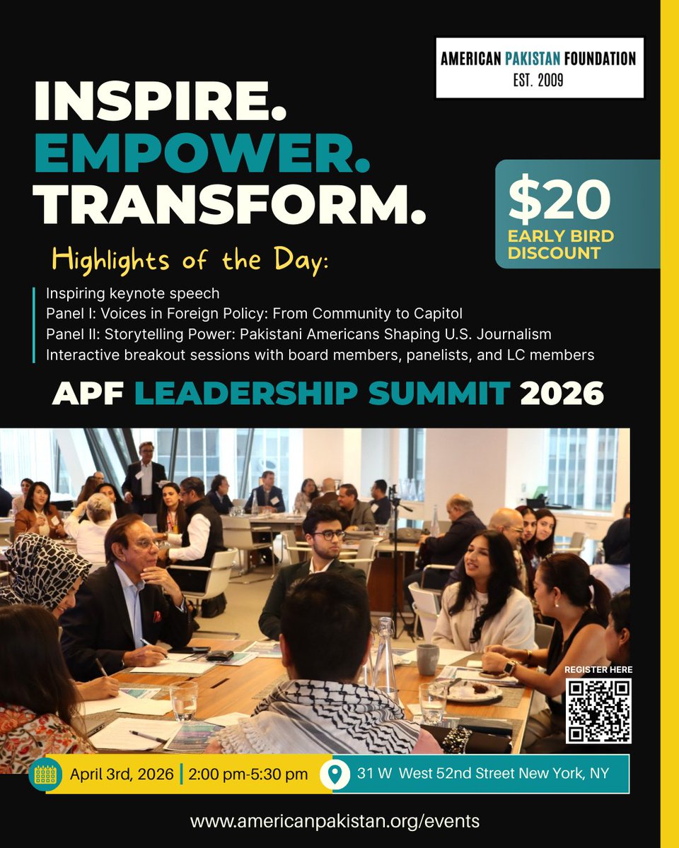 American Pakistan Foundation tweet media