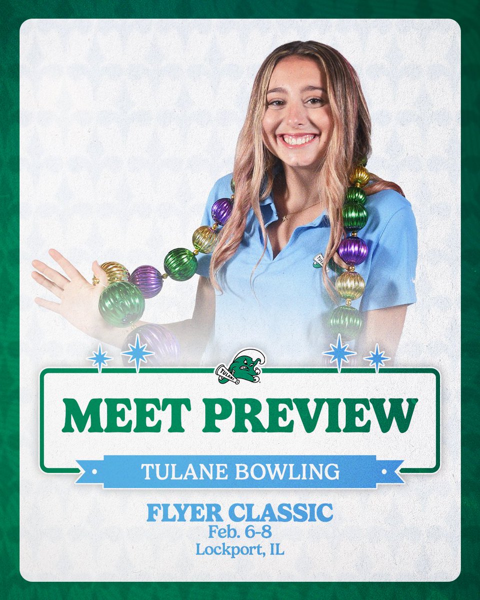 We’re back in action! 

📝 Check out the preview for this weekend’s Flyer Classic here: tulanegreenwave.com/news/2026/2/5/…

#RollWave🌊