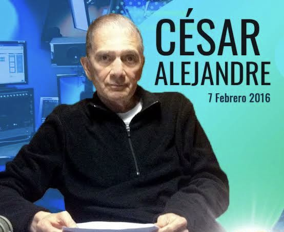 DavidPraDino's tweet photo. #aDayLikeToday by #EraDinosaurio 
2016 Pasa a mejor vida uno de los mejores locutores de voz y estilo únicos conductor de Cara a Cara y Estudiantes 12:60 en Radio Capital, de Rock &amp; Radio 12:90 y de La #EraDinosaurio
Descanse en paz la leyenda radiofónica Cesar Alejandre
#DiNotas https://t.co/b6TZCYLvO0