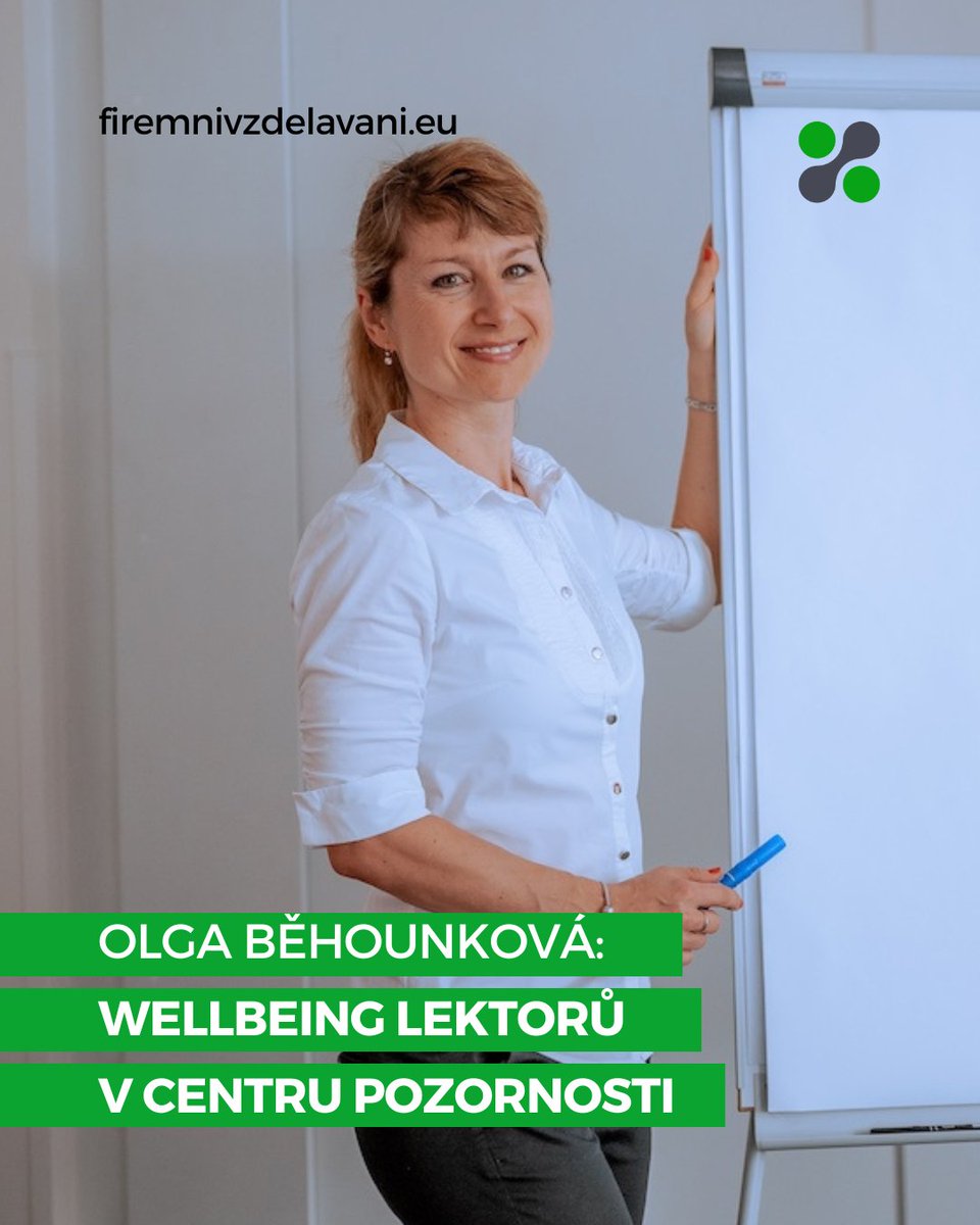 Téma wellbeingu neboli osobní pohody v současné době intenzivně rezonuje napříč obory, přičemž oblast firemního vzdělávání není výjimkou. 👩‍🏫

Wellbeing pro lektory proto představila Olga Běhounková v aktuálním čísle <a href="/FirVzdelavani/">Firemní vzdělávání</a>. 🟢

firemnivzdelavani.eu/casopis
