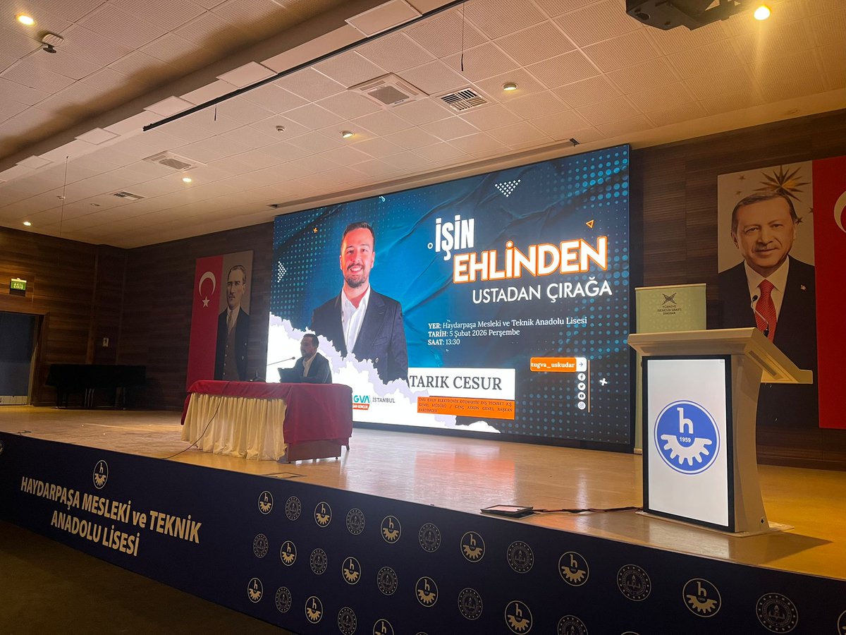 “Ustadan Çırağa”
Etkinlikleri kapsamında 
TMR GRUP ELEKTRONİK OTOMOTİV DIŞ TİCARET A.Ş. Genel Müdürü Tarık Cesur ile öğrencilerimizi buluşturduk. 
İş yaşamındaki tecrübelerini öğrencilerimizle paylaştı.

Katkılarlarından dolayı Tügva ve GençAskon a teşekkür ederiz.