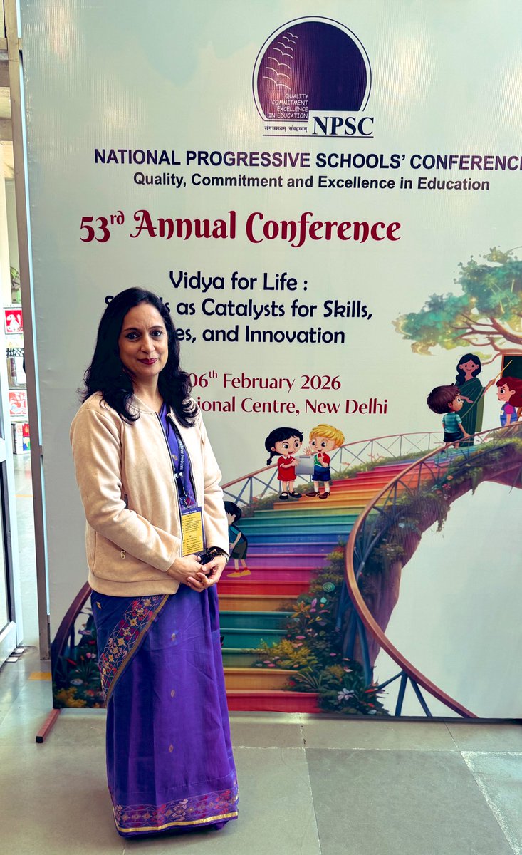 Vandana_Dua_'s tweet image. Delighted to attend #NPSC's 'Vidya for Life' session - truly a game changer. Insights will surely enhance learning practices. Grateful to the mentors @ashokkp @y_sanjay @pntduggal @ShandilyaPooja for the great opportunity. @sdg4all
