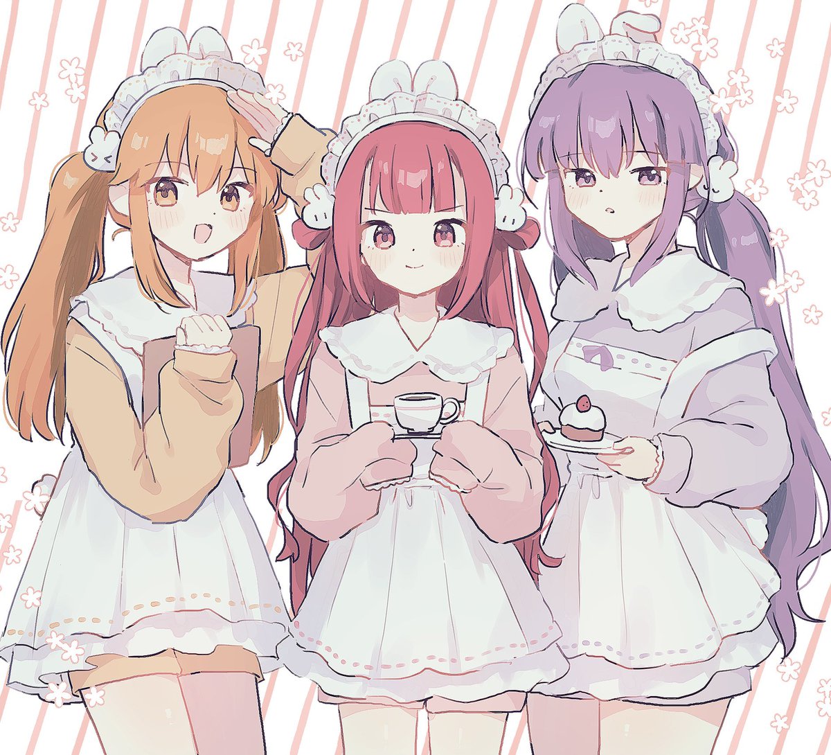 梅桐うさぎメイド三姉妹☕️