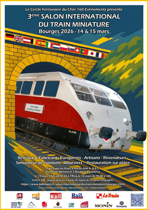 boxpok's tweet photo. Un très beau salon, à ne pas rater a la présence de l'APPMF(Association pour la Préservation du Patrimoine et des Métiers Ferroviaires) et de l'AAATV -CVL(Amicale des Anciens et Amis de la Traction à Vapeur Centre val de Loire) qui vous parlerons de leurs projets. https://t.co/IZq02pcbI9