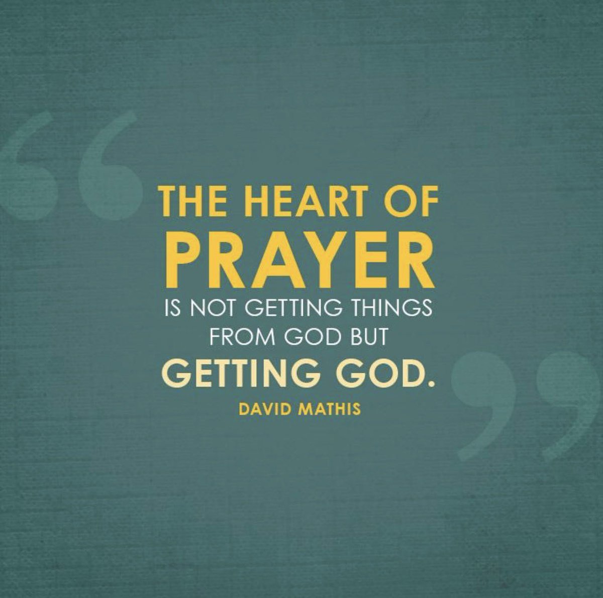 Prayer is about a #Connection with God!