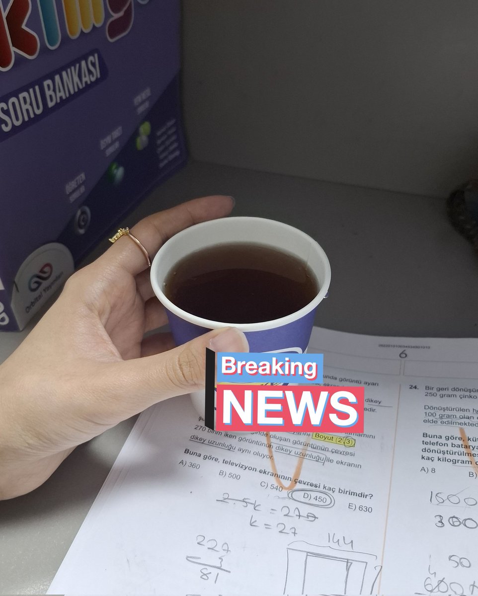 Basit bir hayatın dershanede içilen çay anları