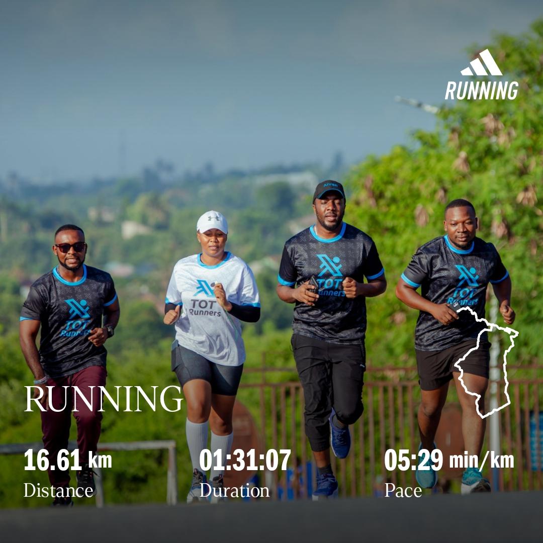 E V E N I N G      M I L E S 👏
#IpaintedMyRun
#RunningWithTumiSole 
#FetchYourbody2026