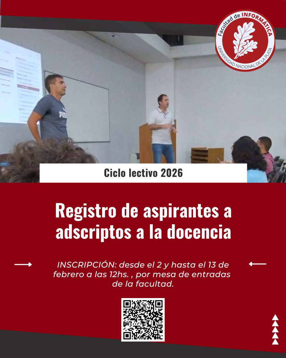 Informática - UNLP tweet media