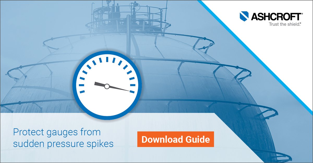 Sudden pressure spikes can damage your instruments. Download our guide to learn how these surges affect gauges, when overpressure protection is required and the solutions available to keep your process operating within safe limits. hubs.li/Q041Z4N70