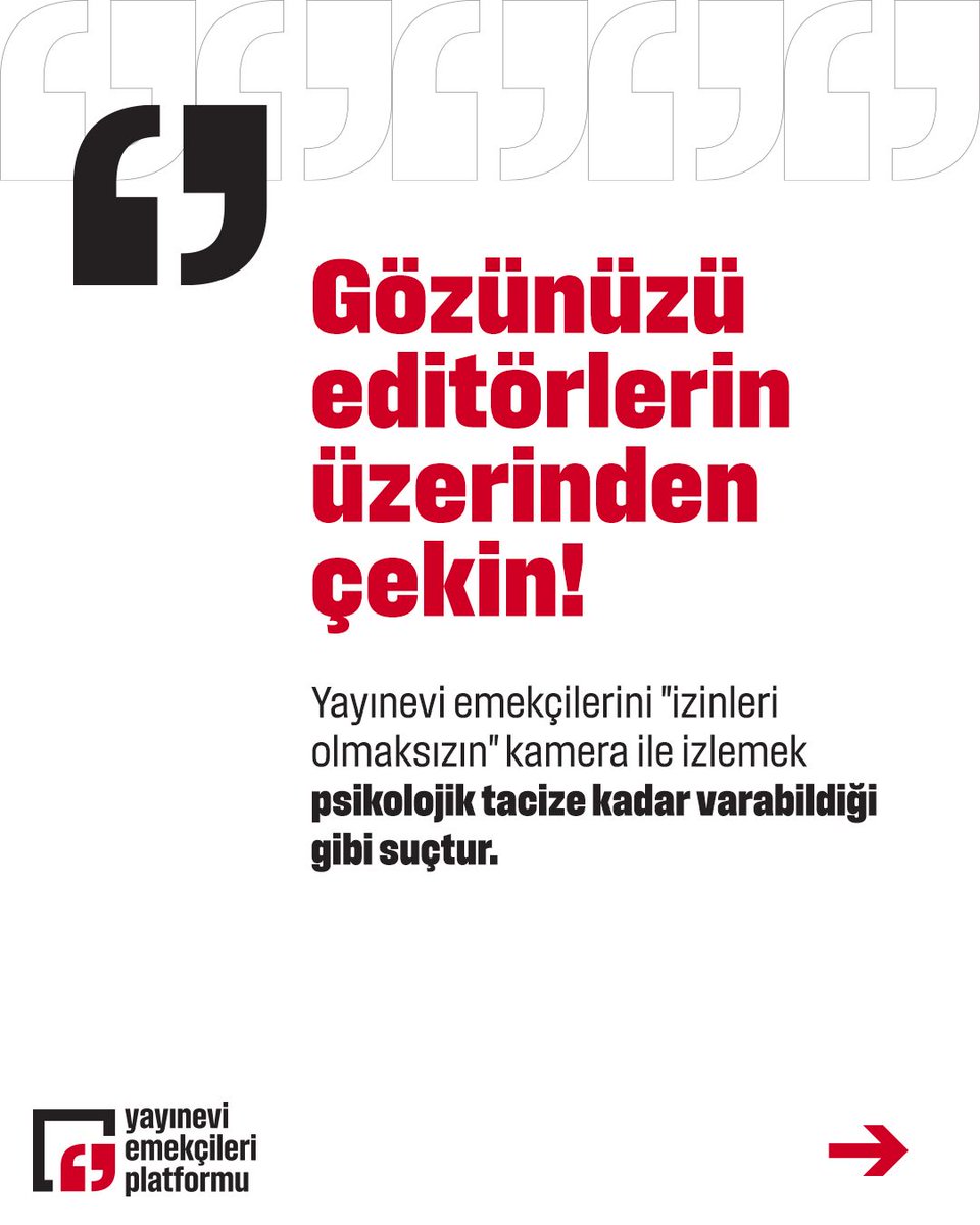 Yayınevi Emekçileri Platformu tweet media