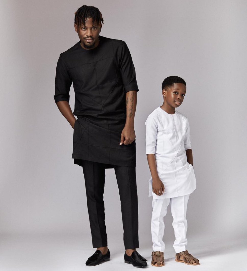 Throwback photo of Champz and Nigerian rapper Ycee.