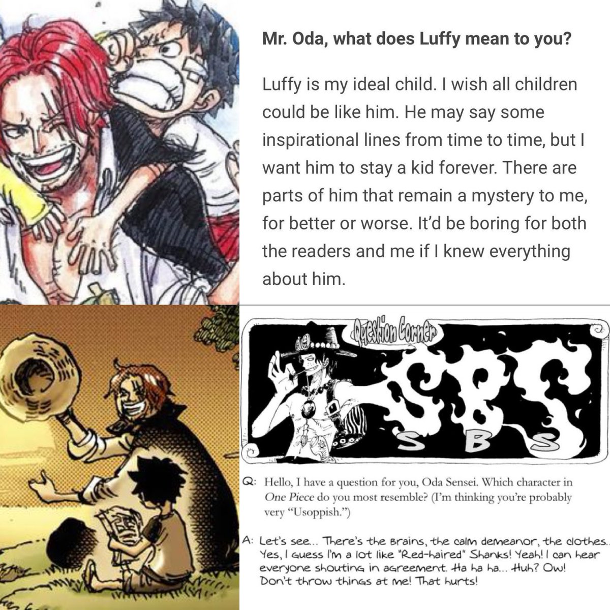 CLucilfer91518's tweet photo. #ONEPIECE1173 
Oda’s self insert and his ideal child https://t.co/SI07ovvYNQ