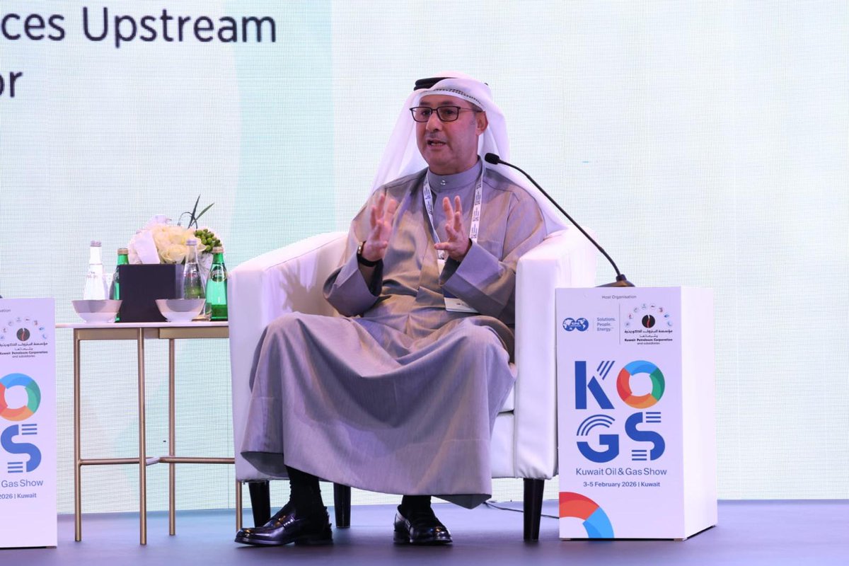 cnnews30's tweet image. تقدير دولي لمستوى تنظيم مؤتمر الكويت للنفط والغاز (KOGS) وإشادة بالدور المحوري الذي أدّته إدارة العلاقات العامة في «نفط الكويت»

cnnewsss.blogspot.com/2026/02/kogs_5…

@KocOfficial 

#KOGS #نفط_الكويت #النفط_والغاز #قطاع_الطاقة #الكويت #مؤتمرات_الطاقة