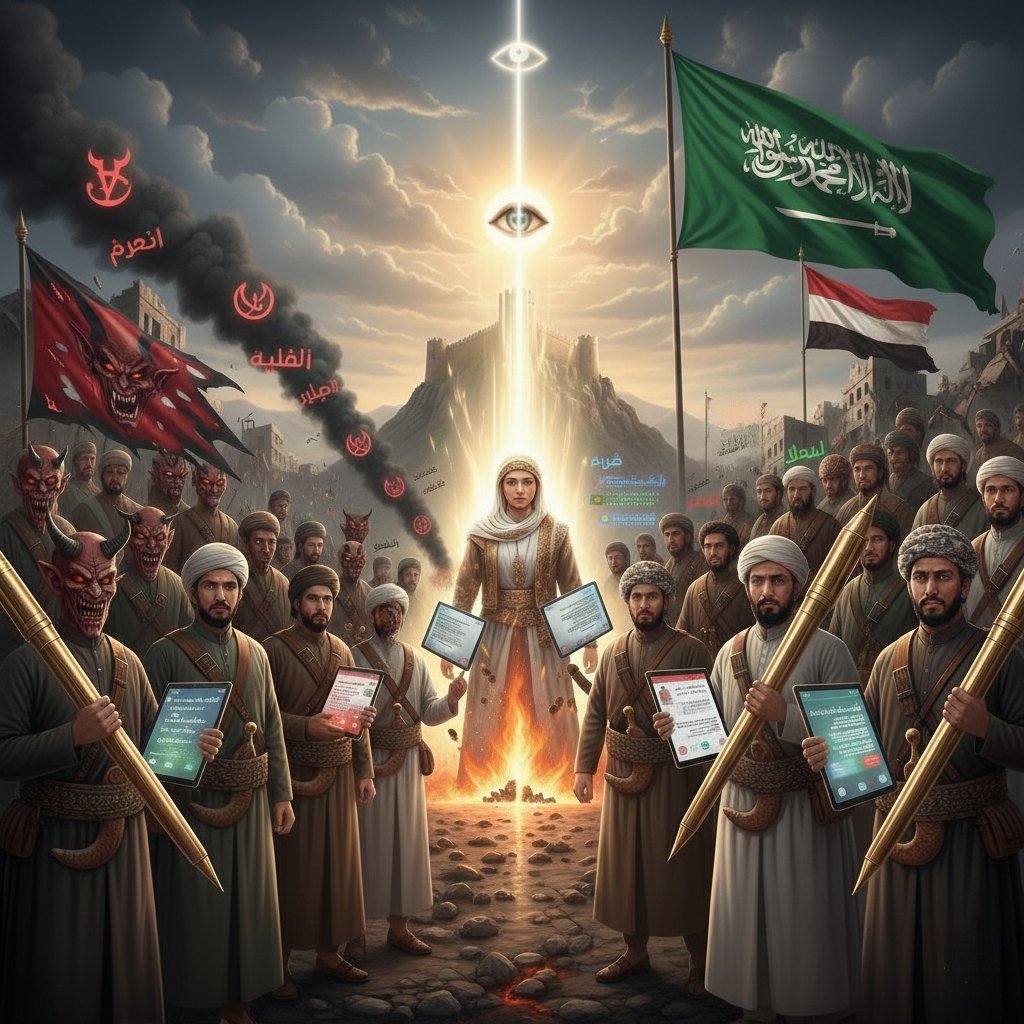 🚨 البيان الأول للهوية والعزة والكرامة 🚨

إعلان النفير الفكري والوطني 🇾🇪 انشروا هذا البيان.. ليعلم الخونة والعملاء والملحدين في اي أرض كانوا ، وتحت اي سماء تواجدوا أن لليمن والاسلام حراسًا لا ينامون على ضيم!

رسالتي إليكم يا إخوة الدم والعقيدة:

هذا المنبر ليس لي، بل هو صوتكم