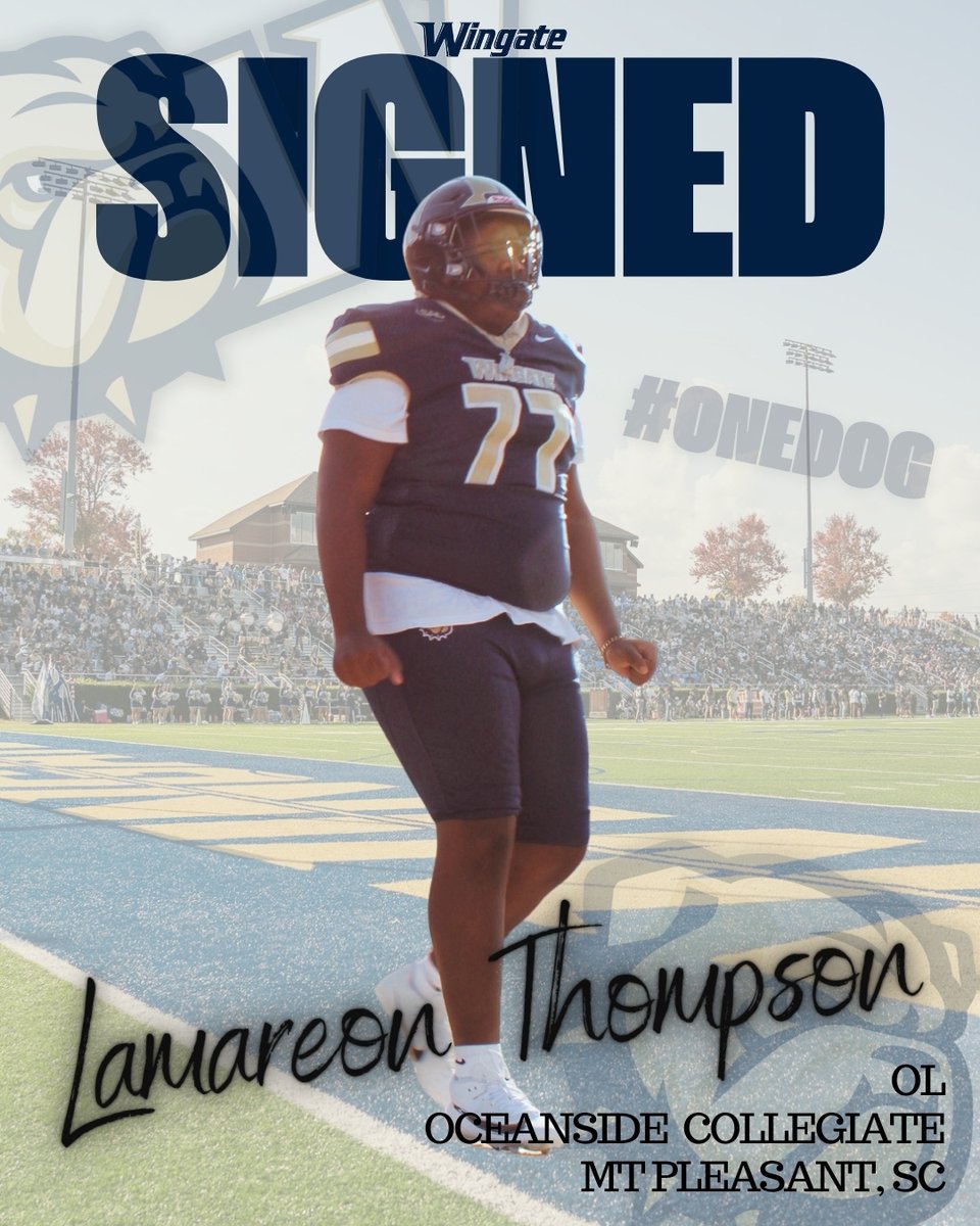 Wingate Bulldogs Football tweet media