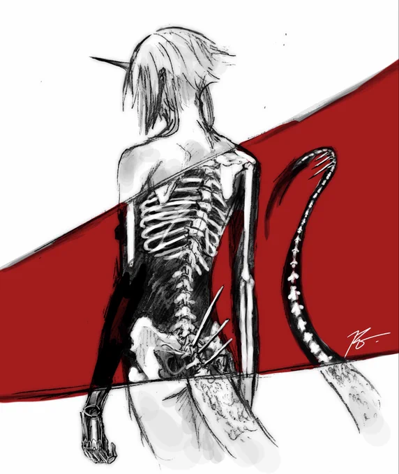 過去絵  #イラスト 