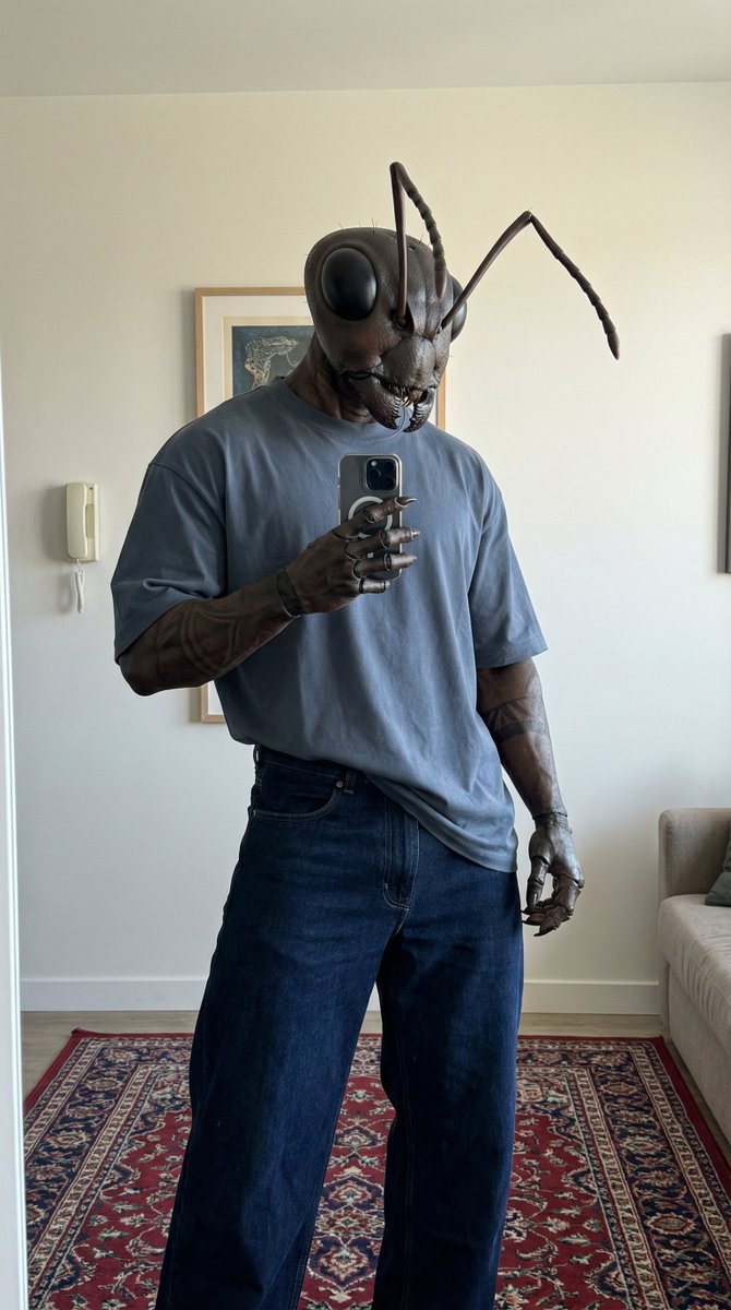 Just an ant lookin for his queen
