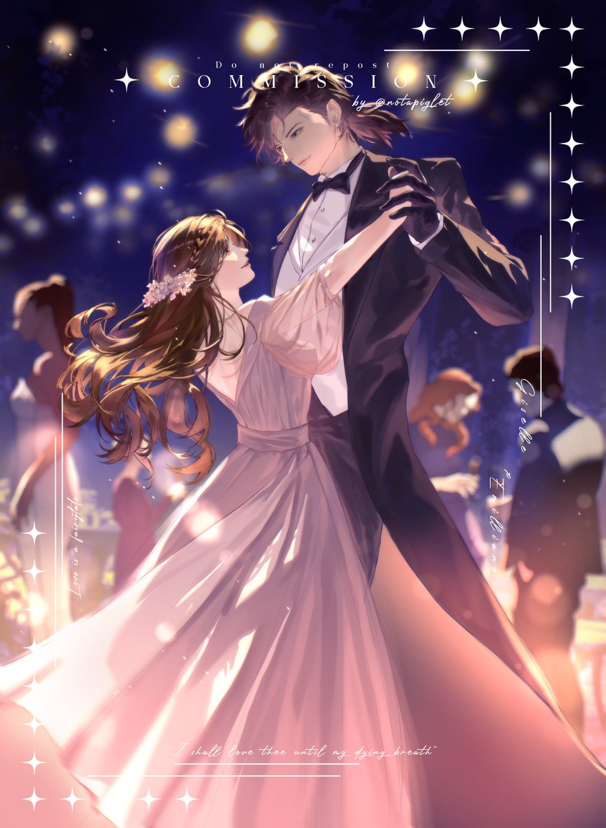notapiglet's tweet photo. #Commission for @Ahgase_Fairy ❤️

Happy wedding ✨✨✨

#oc #artmo https://t.co/Nh5W0nY0qZ