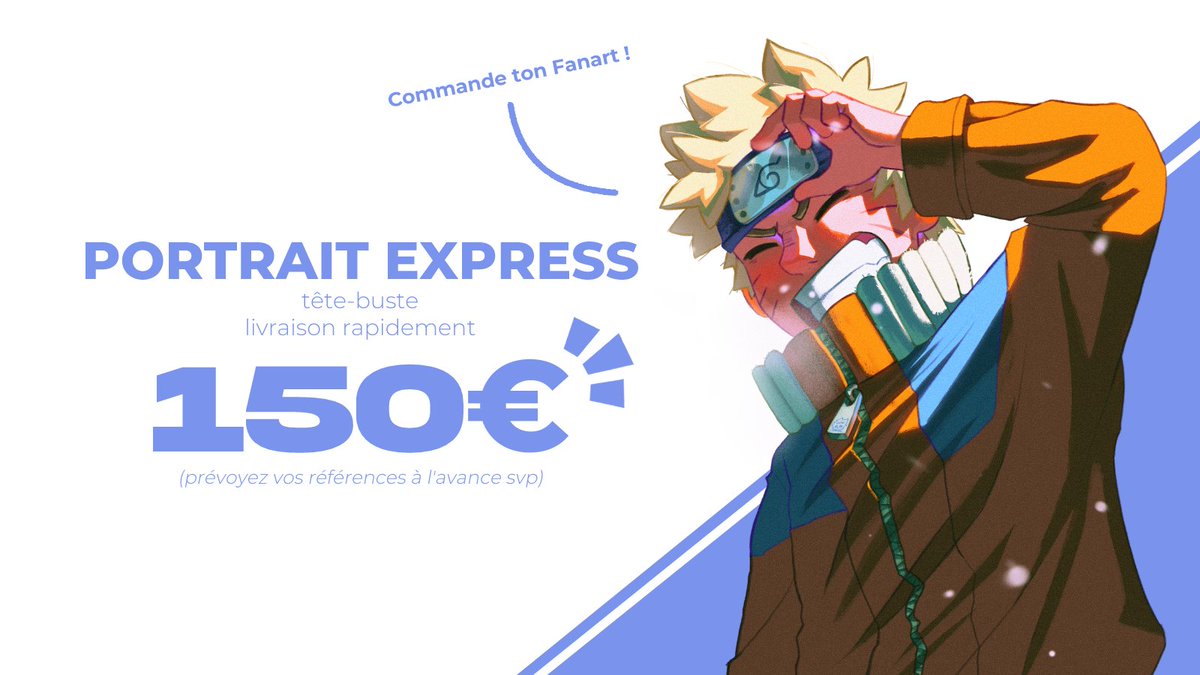 Portrait commission !✨ 

Fast delivery ⏱️
My DMs are always open !  
Sharing is greatly appreciated❤️