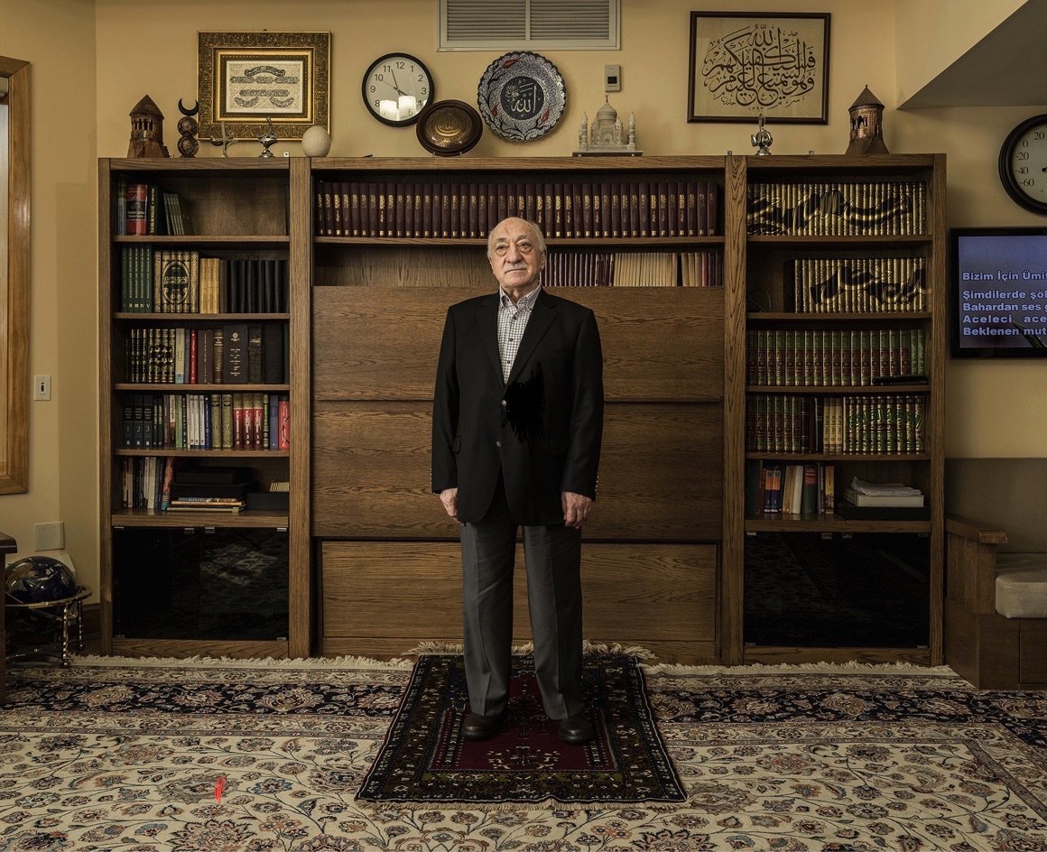 Always wondered about this odd photo of imam Fethullah #Gulen in his study in PA. Why is he wearing shoes on an Islamic prayer rug. Shouldn’t he be in socks? Died in Oct. 2024 but his cult lives on in U.S.🧐 #whoisgulen <a href="/ekimalptekin/">K. Ekim Alptekin</a> <a href="/KillingEdFilm/">Killing Ed</a>
