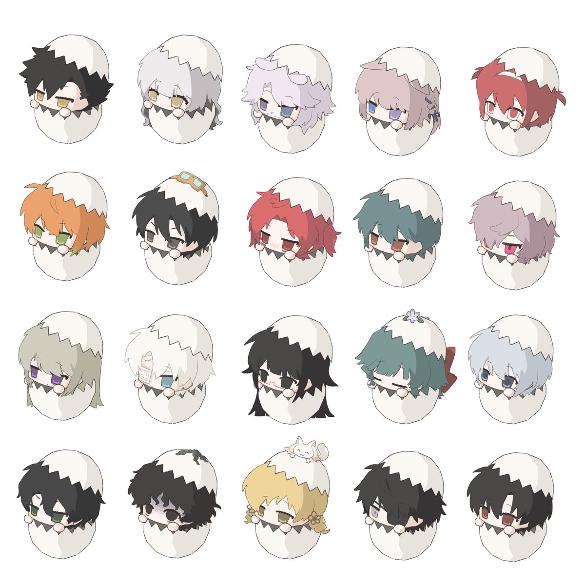 커미션 신청해주셔서 감사드립니다😍 (작업물 일부입니다!) 
 
달걀가게 커미션은 조만간 크레페로 페이지 이전 예정입니다! 
RT추첨 또한 다음주 안에 진행할 예정입니다. 항상 감사드립니다! 💙💙💙