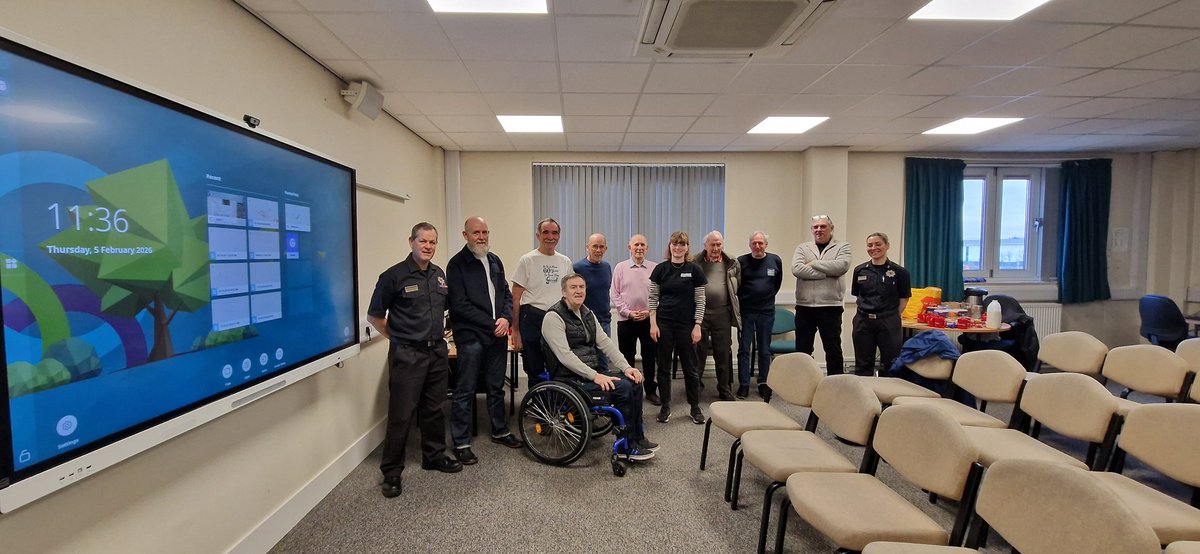 A big thank you to Hannah from Stand Easy Productions who gave our Living Well group input on Projects for retired Emergency Services. <a href="/firefighters999/">Fire Fighters Charity</a> <a href="/ERRIHQ/">@scotfire_erri</a>