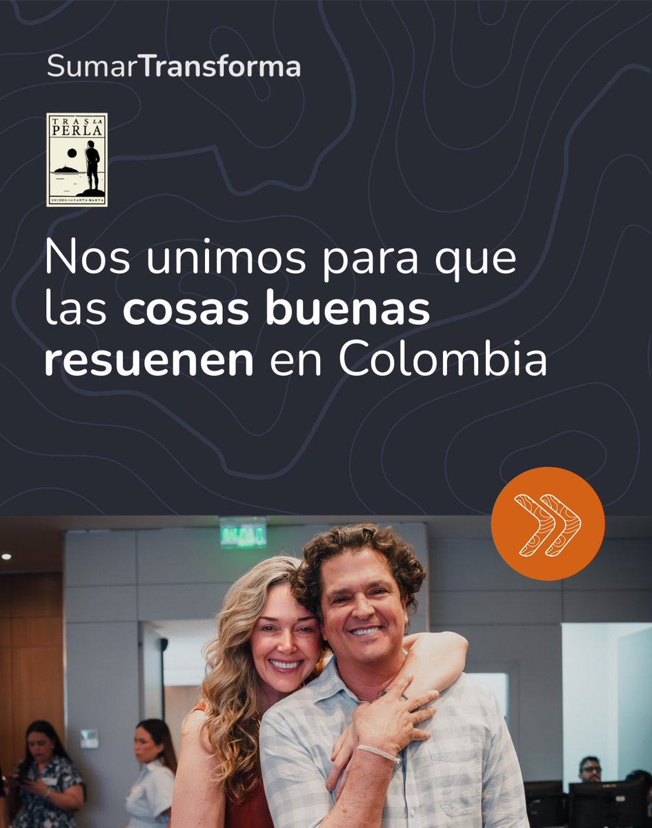 traslaperla's tweet photo. En la AFE estamos convencidos de que Sumar Transforma.💪

Desde Tras La Perla trabajamos #UnidosPorSantaMarta, porque sabemos que el impacto se multiplica cuando construimos en red. 

🤝 Es por eso que somos parte de una comunidad que coopera para transformar a Colombia 🇨🇴 

#SomosAFE #SumarTransforma @AFEColombia