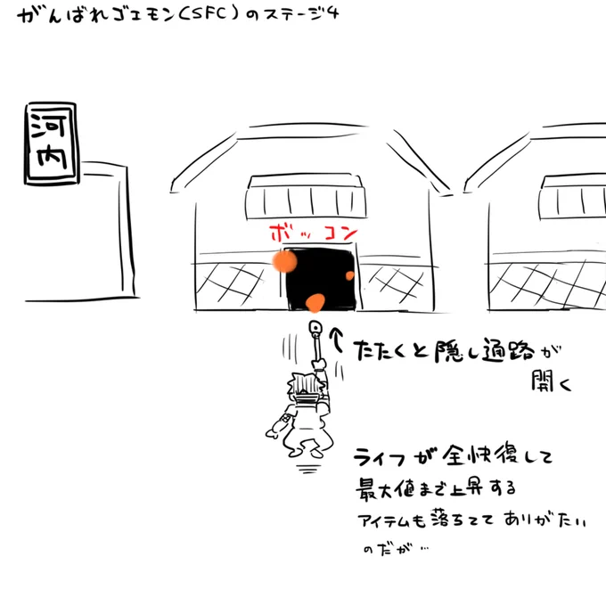 スーファミのがんばれゴエモン1作目のあまり役に立たない豆知識です 