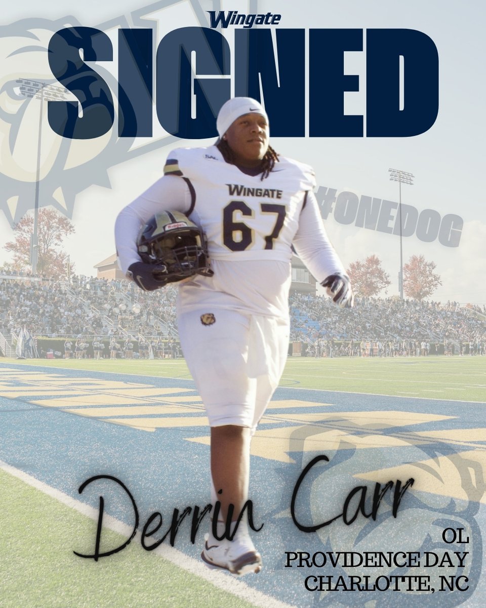 Wingate Bulldogs Football tweet media