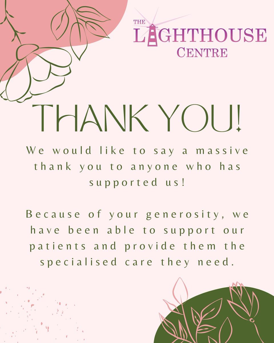 TheLighthouseCe's tweet image. We feel it is really important to thank each and everyone of our supporters for everything they do for us,we wouldn't be here without you all!2026 has been very exciting so far and we can't wait to see how the rest of it goes with your support! #Thankyoustaff  #ExcitingTimes xxx