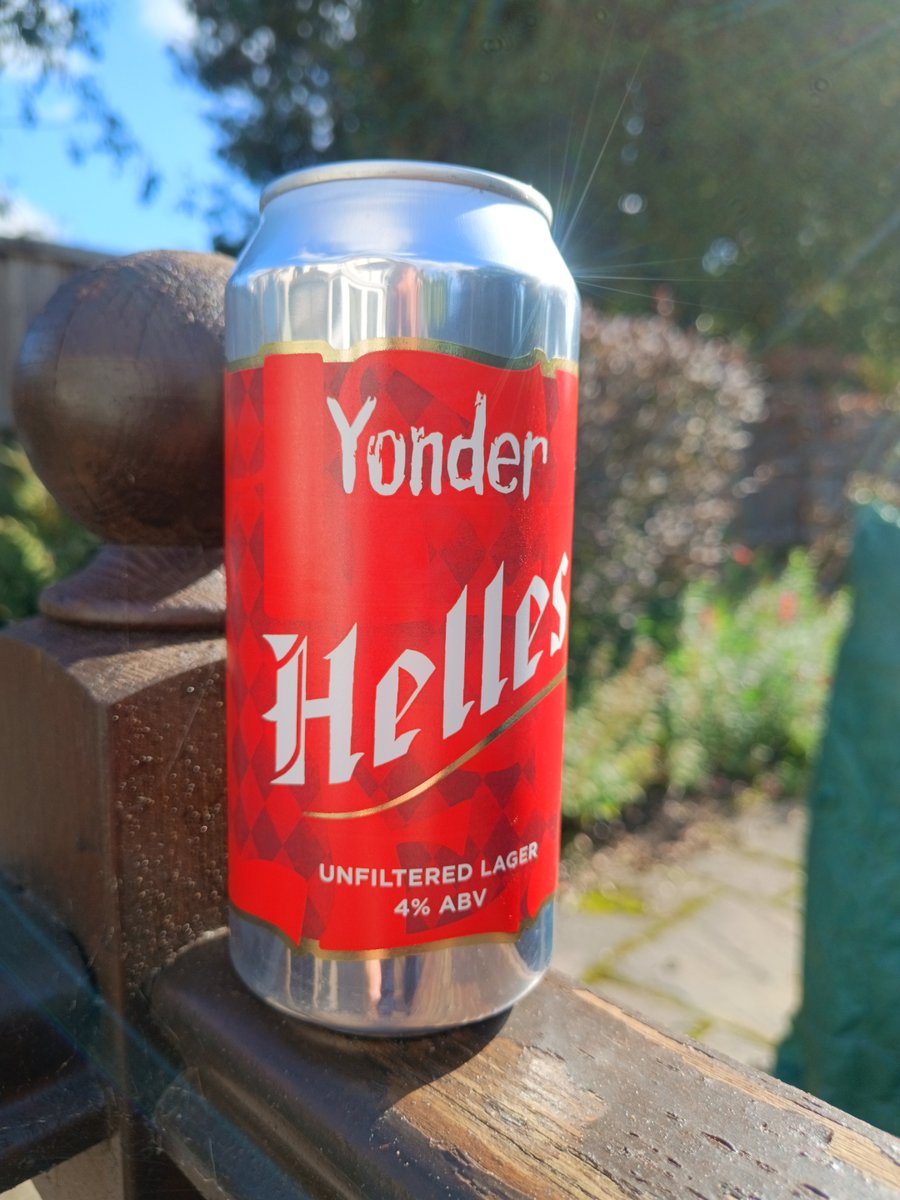 pop_star's tweet image. Helles a 4.0% Helles Lager from #brewyonder Colour light gold.  Flavour crisp, refreshing, a little spicy 6.75/10
#somerset
#somersetbeer
#beerinacan
#craftbeer
#helleslager
#helleslagerbeer
#britishlager
