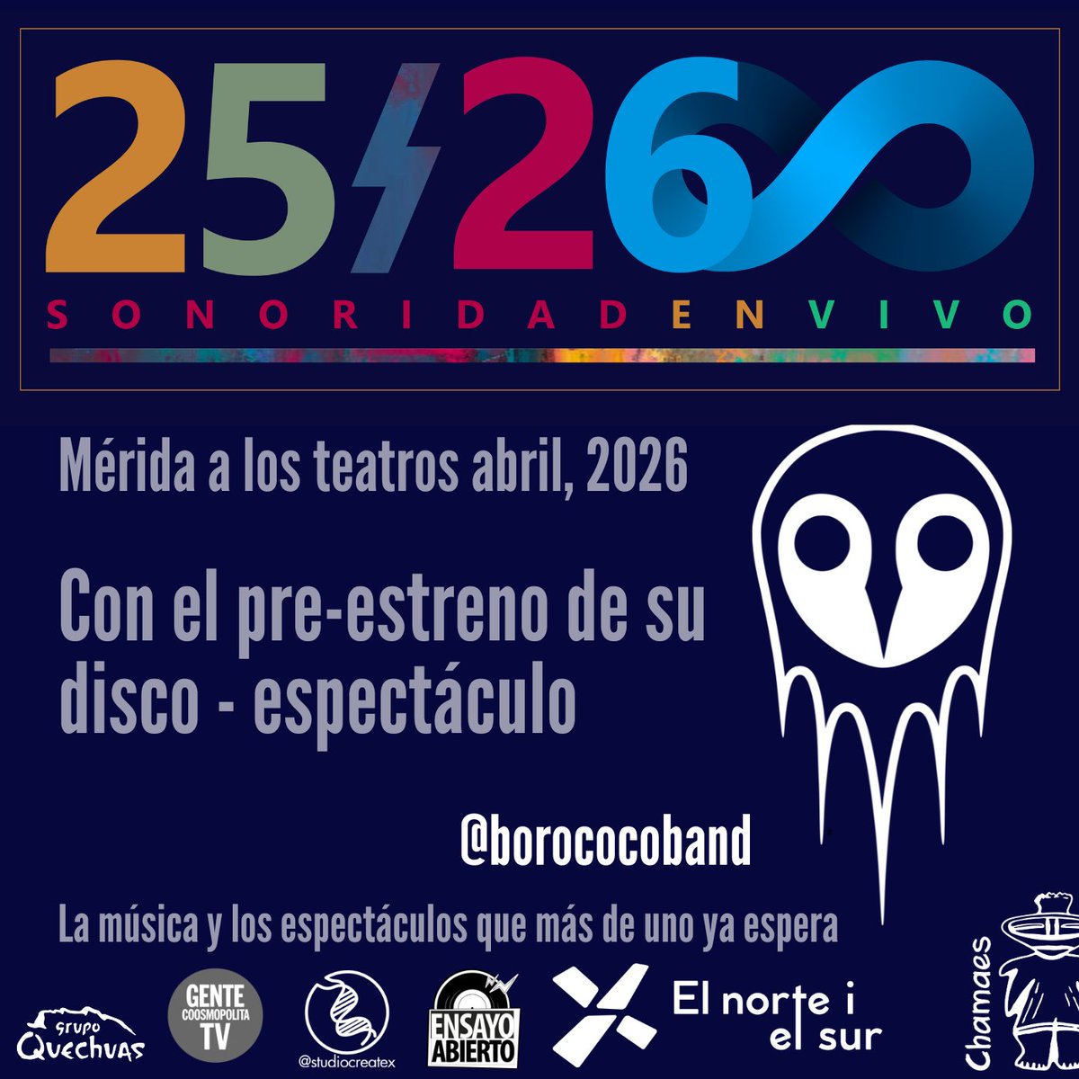 chamaess's tweet photo. #Borococo tiene mucho por decir y lo dirá por primera vez en su espectáculo disco preestreno https://t.co/9dAVJ4YCiE a través de @chamaess https://t.co/FMS008DYBB