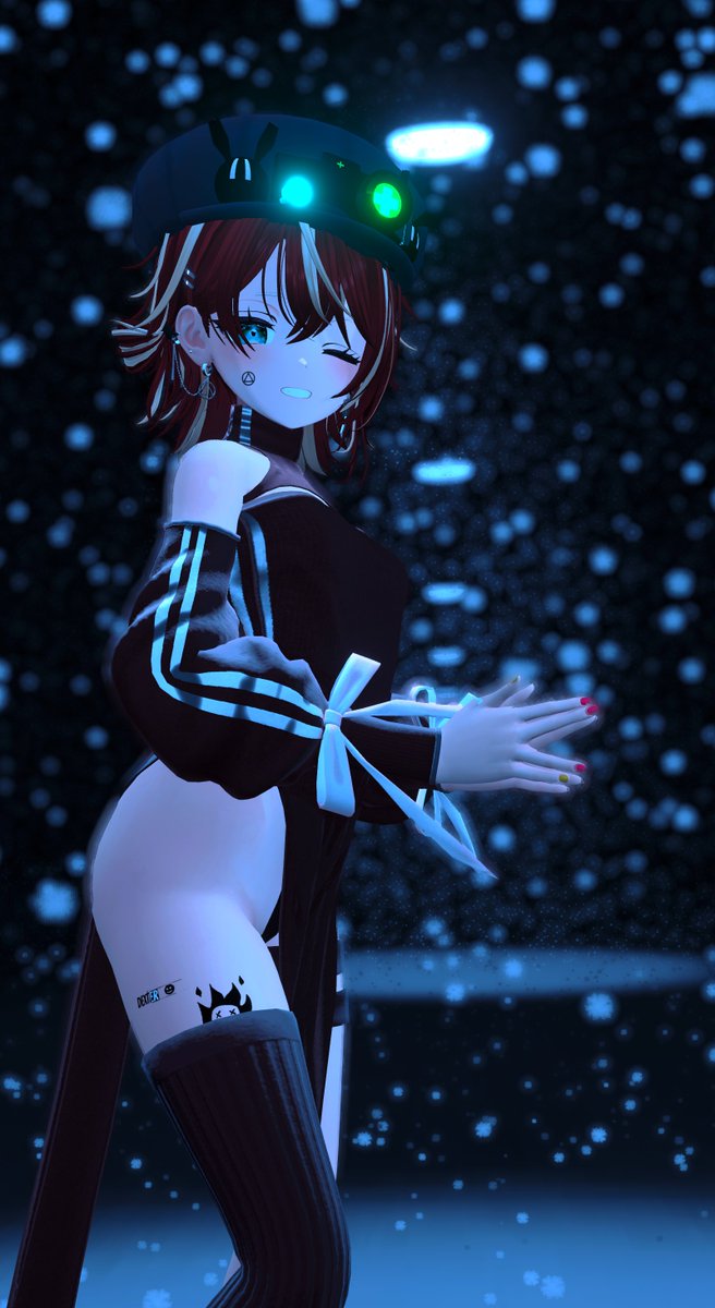 I don't feel the cold whenever you're around ~🧡
#VRChat #Shinano3D