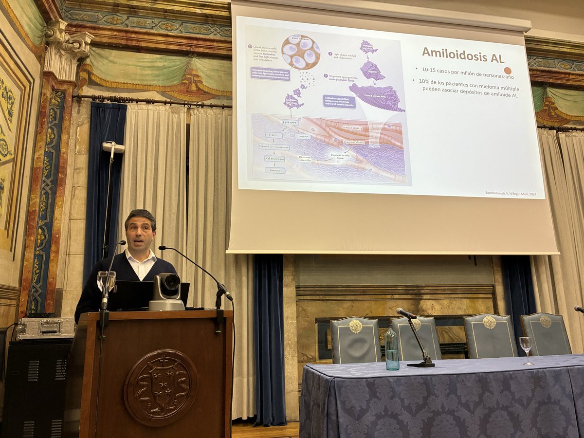 reirosbachiller's tweet photo. V AmiloCYL 💥THANK YOU. It is amazing how is growing the interest in this pathology. 😳Full room and more online...we are more than 200 learning this evening about amyloidosis. @scardiosal @DorbalaSharmila @escardio @sehh_es @secardiologia @Vero_Glez_Calle @inestoranzo https://t.co/W1Gc41Imka