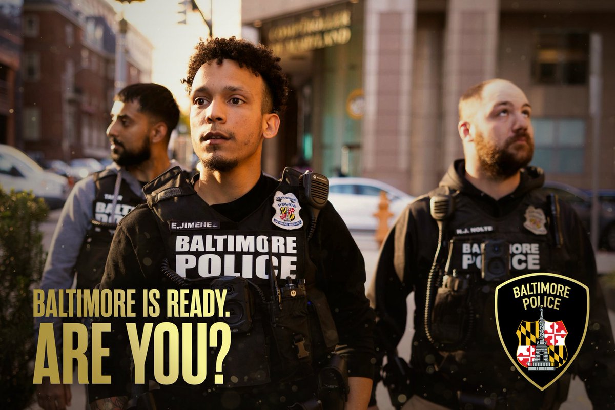 Baltimore Police Department Recruitment tweet media