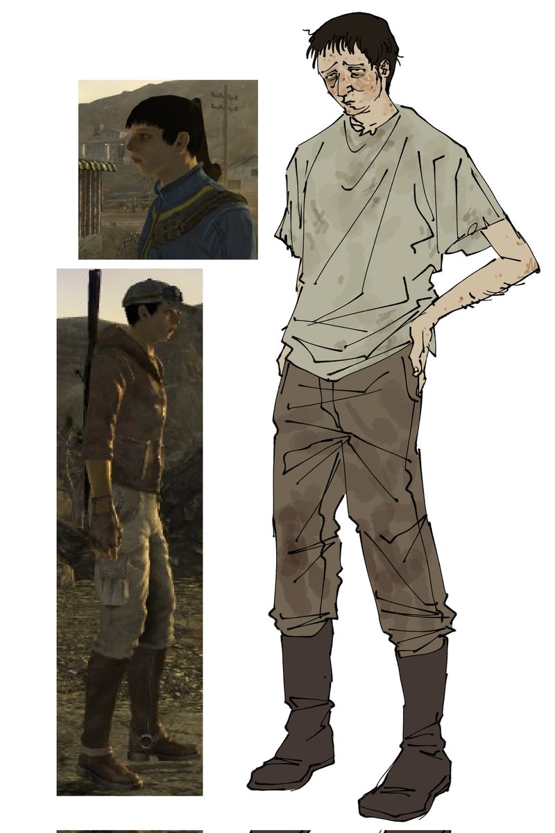 13naturalwonder's tweet image. i've been replaying fallout: new vegas... my courier is called dorkus