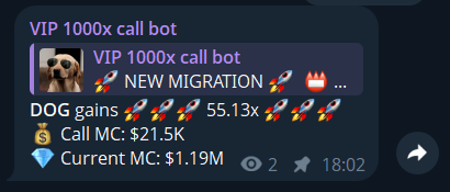 1000x call bot tweet media