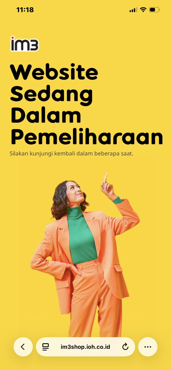 pram_balitar's tweet photo. @CareIM3 @indosatim3 lama banget gangguan nya https://t.co/VesoIcUCX7